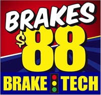 Brake Tech - Brakes S88.00 Brake Service